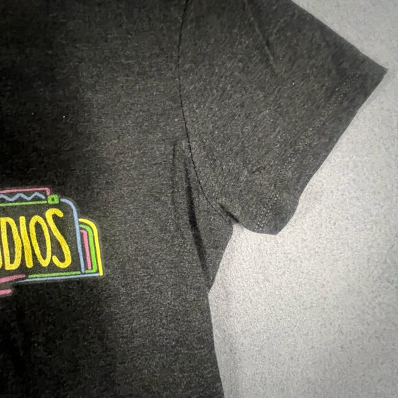 Universal Studios Florida Next Level XL Gray Short Sleeve Fitted Crew Neck Tee - Picture 2 of 7